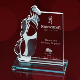 Golf Bag Award with Logo