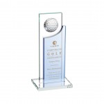 Redmond Golf Award - Sky Blue 9" with Logo