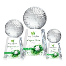 Golf Ball VividPrint Award on Celestina with Logo