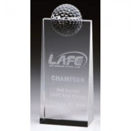 Customized Medium Crystal Top Golf Panel Award  Customized Medium Crystal Top Golf Panel Award
