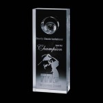 Personalized Spadina Golf Award - Optical 8" Medium