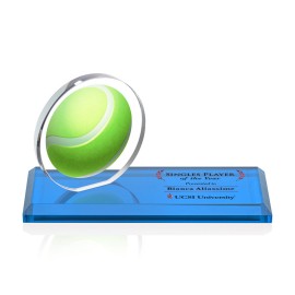 Promotional VividPrint Award - Northam Tennis/Sky Blue 3"x7"  Promotional VividPrint Award - Northam Tennis/Sky Blue 3"x7"