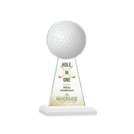 VividPrint Award - Edenwood Golf/White 7" with Logo