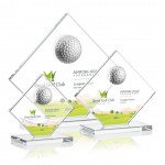 Barrick Golf VividPrint Award - Clear with Logo