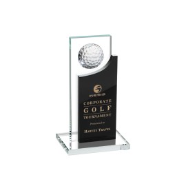 Customized Redmond Golf Award - Black 7"  Customized Redmond Golf Award - Black 7"