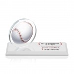 VividPrint Award - Northam Baseball/White 3"x7" with Logo
