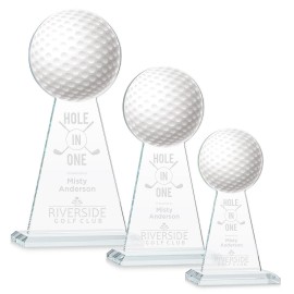 Customized Edenwood Golf VividPrint/Etch Award - Clear