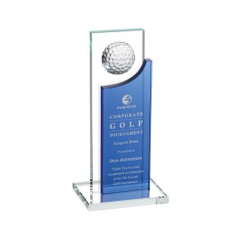 Redmond Golf Award - Blue 9" with Logo