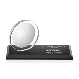 Promotional VividPrint Award - Northam Golf/Black 3"x7"  Promotional VividPrint Award - Northam Golf/Black 3"x7"