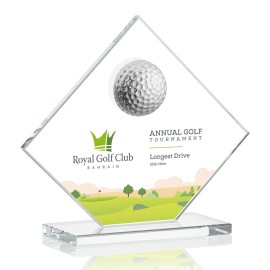 VividPrint Golf Award - Barrick 7" High with Logo  VividPrint Golf Award - Barrick 7" High with Logo