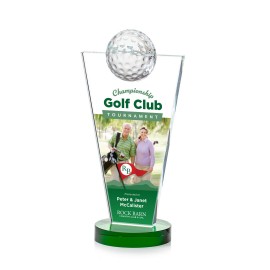 Logo Branded VividPrint Award - Slough Golf/Green 8"  Logo Branded VividPrint Award - Slough Golf/Green 8"