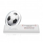 Custom VividPrint Award - Northam Soccer/White 3"x7"