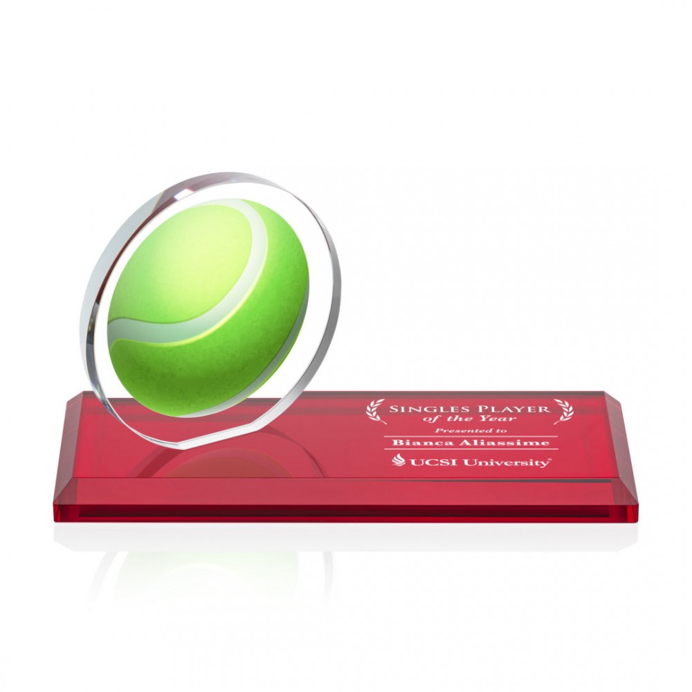 VividPrint Award - Northam Tennis/Red 3"x7" with Logo