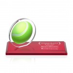 Personalized VividPrint Award - Northam Tennis/Red 3"x7"