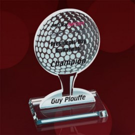 Ball Award on Tee with Logo
