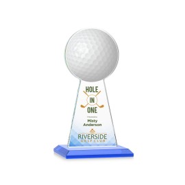 VividPrint Award - Edenwood Golf/Sky Blue 7" with Logo