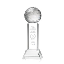 Golf Ball on Stowe Clear - Optical 12" with Logo