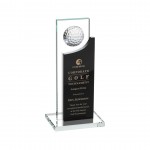 Logo Branded Redmond Golf Award - Black 9"