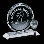 Logo Branded Nashdene Golf Award - Optical 5"