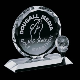Nashdene Golf Award - Optical 5" with Logo