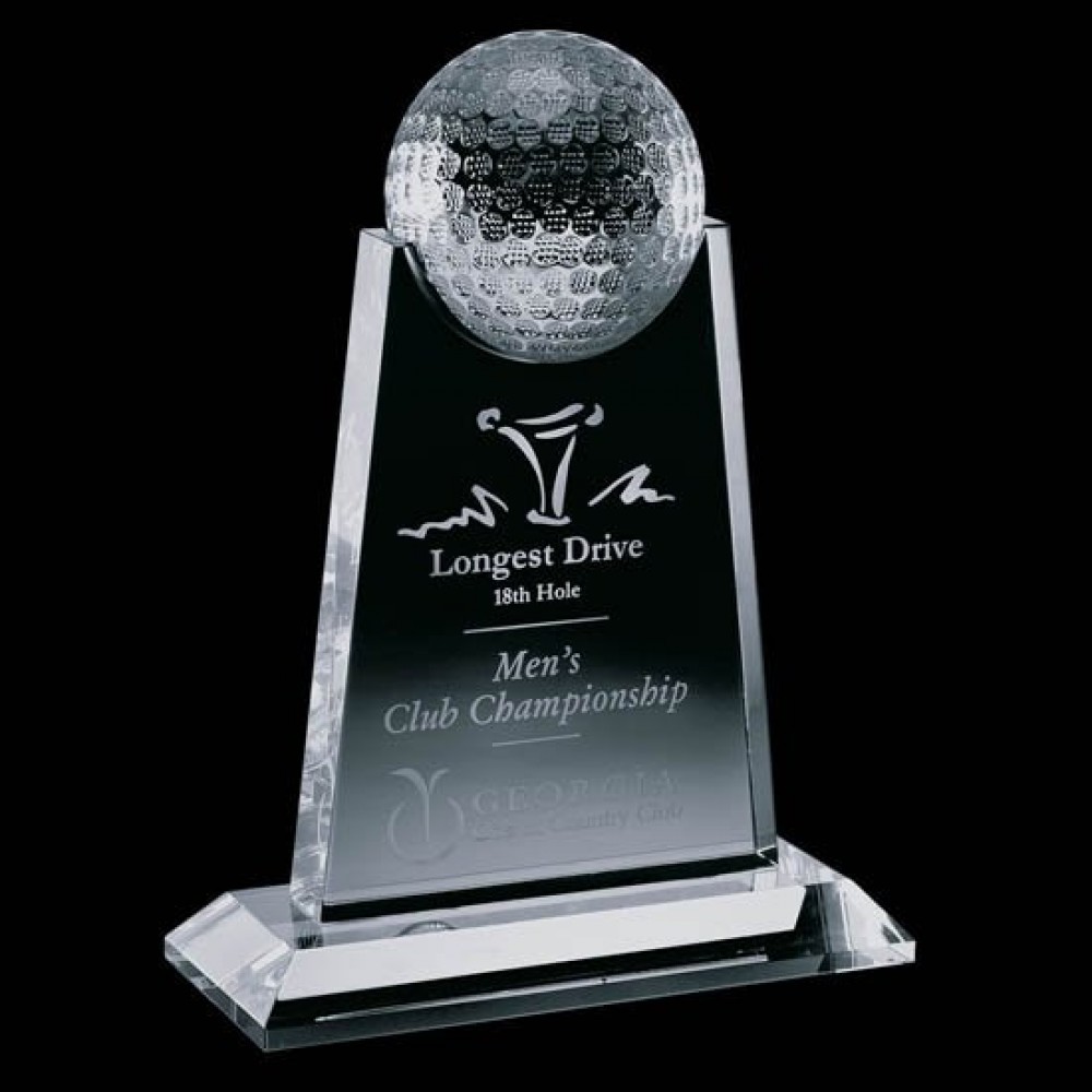 Maryvale Golf Award - Optical 8" with Logo