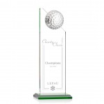 Ashfield Golf Award - Optical/Green 10" with Logo
