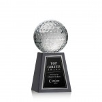 Custom Golf Ball on Tall Marble - Optical 3-1/8" Diam