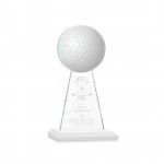 VividPrint/Etch Award - Edenwood Golf/White 7" with Logo