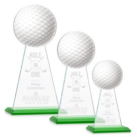 Edenwood Golf VividPrint/Etch Award - Green with Logo