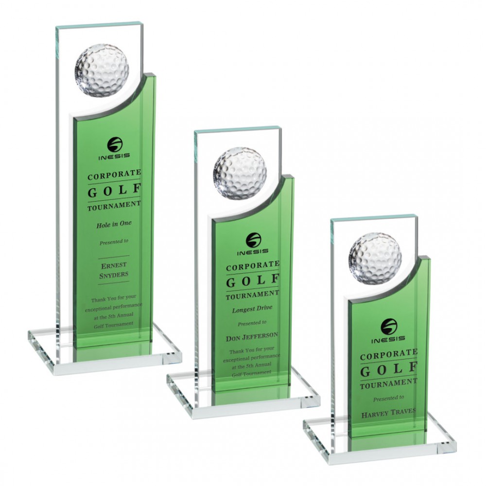 Personalized Redmond Golf Award - Green