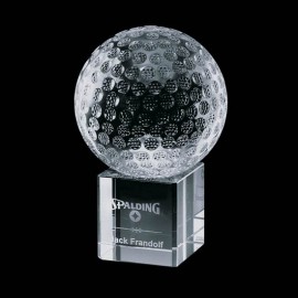 Bellevue Golf Award - Optical 4" Diam with Logo