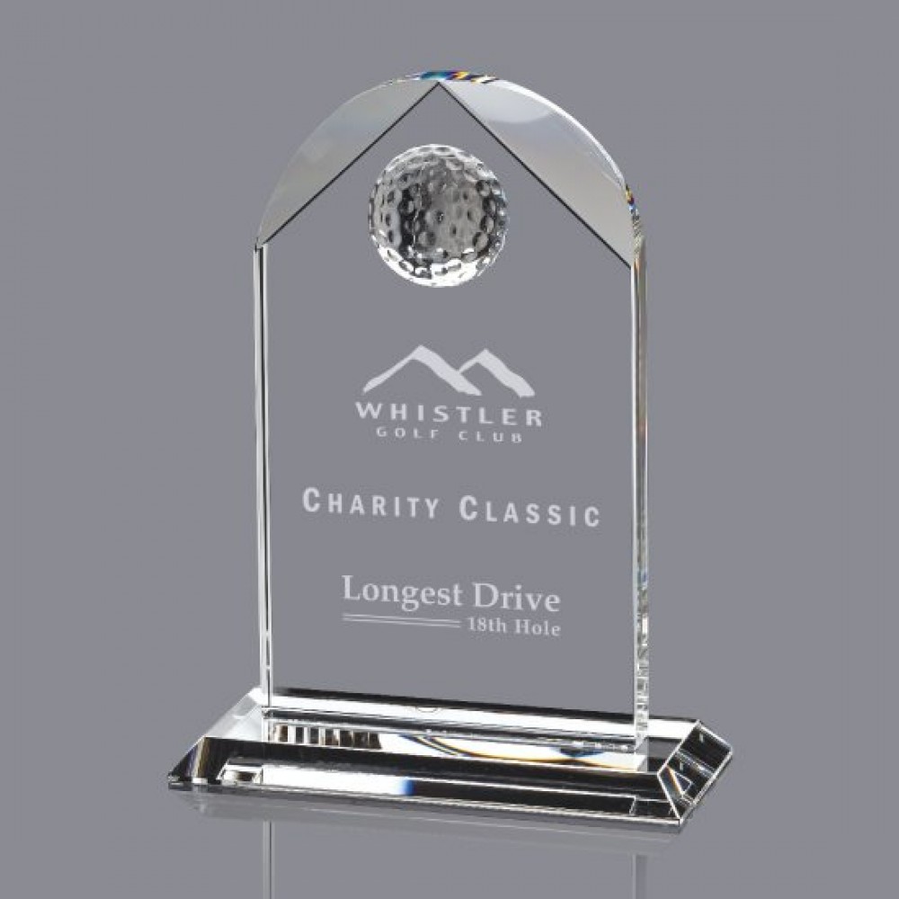 Blake Golf Award - Optical 6" with Logo