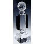 Crystal Golf Award (11"x3") with Logo