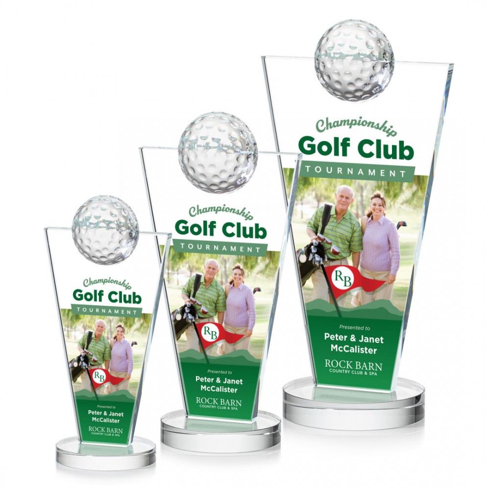 Personalized Slough Golf VividPrint Award - Clear Personalized Slough Golf VividPrint Award - Clear