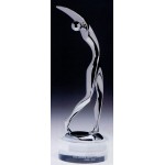 Small Famous Golfer Award with Logo