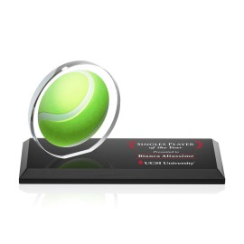 Personalized VividPrint Award - Northam Tennis/Black 3"x7"