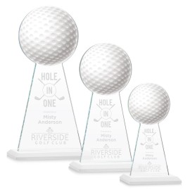 Customized Edenwood Golf VividPrint/Etch Award - White