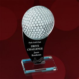 Shooting Ball Award - Granite with Logo