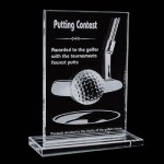 Promotional Cumberland Golf Award - Starfire 5"x7"