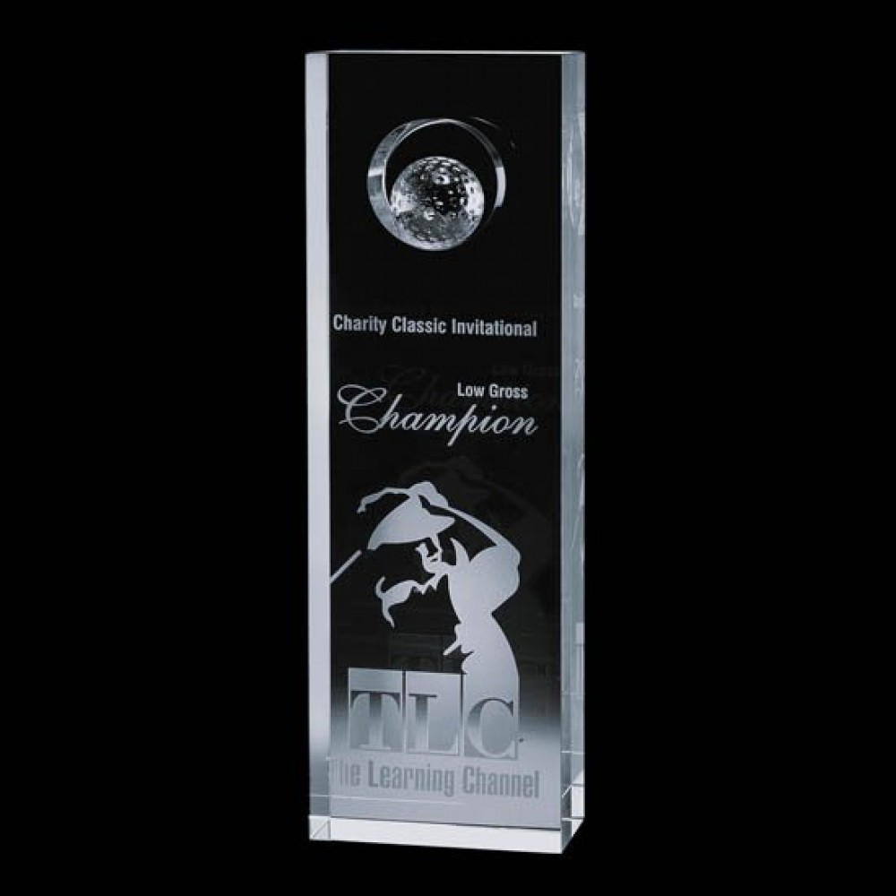 Spadina Golf Award - Optical 10" Large with Logo