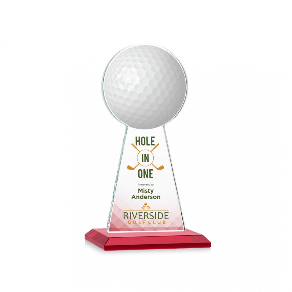 VividPrint Award - Edenwood Golf/Red 7" with Logo