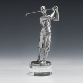 Personalized Bobby Jones Swing - Antique Silver 13"