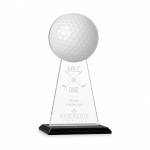Logo Branded VividPrint/Etch Award - Edenwood Golf/Black 9"