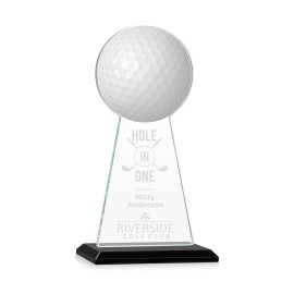 VividPrint/Etch Award - Edenwood Golf/Black 9" with Logo  VividPrint/Etch Award - Edenwood Golf/Black 9" with Logo