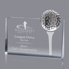 Personalized Traylor Golf Award - Optical 6"x8"