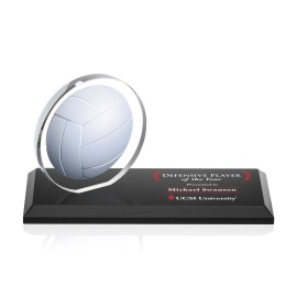Personalized VividPrint Award - Northam Volleyball/Black 3"x7"
