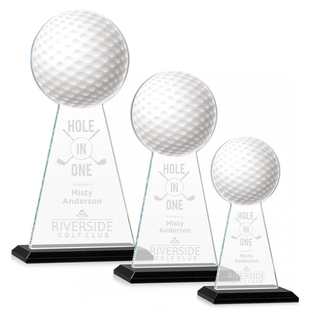 Edenwood Golf VividPrint/Etch Award - Black with Logo Edenwood Golf VividPrint/Etch Award - Black with Logo