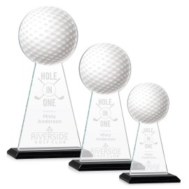 Edenwood Golf VividPrint/Etch Award - Black with Logo