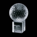 Customized Bellevue Golf Award - Optical 2-3/8 Diam