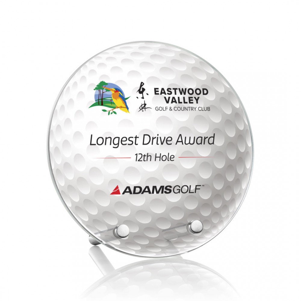 VividPrint Golf Award - Hillsboro 5" Diam with Logo